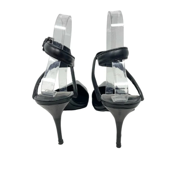Alexander‎ Wang Lovisa Heels d’Orsay Pump Pointed Toe Leather BlackSize 40 US 10 - Picture 6 of 12
